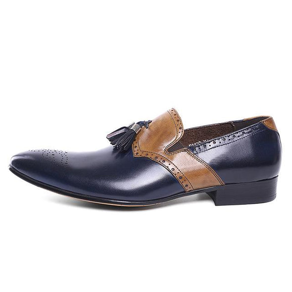 Griffin Tasseled Slip-on Dress Shoes