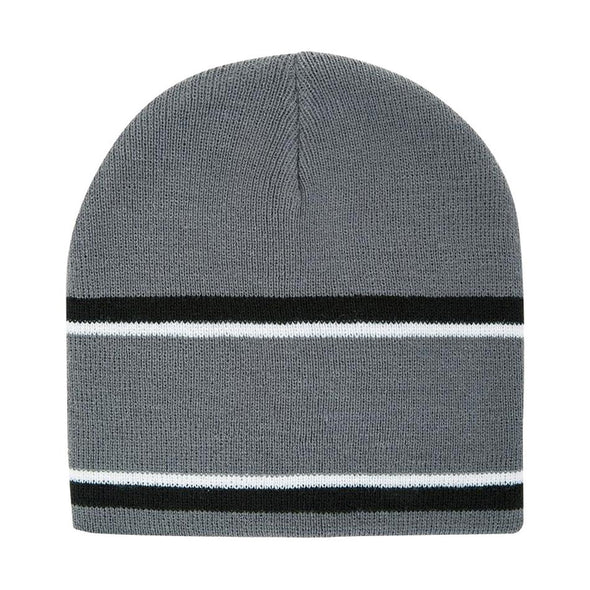 Olympus Blue Striped Comfort Beanie