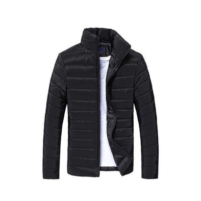 Olympus Black Classic Puffer Jacket