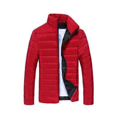 Olympus Red Classic Puffer Jacket