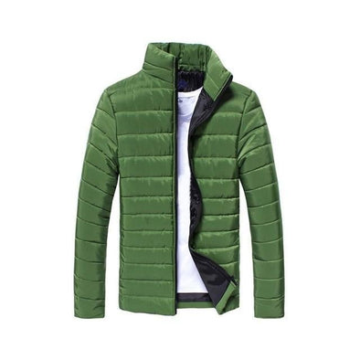 Olympus Green Classic Puffer Jacket