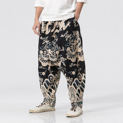 Ikai™ Dragon Printed Jogger Pants