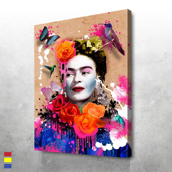 Frida and Flowers