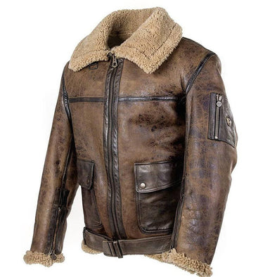 Pilot Jacket With Plush